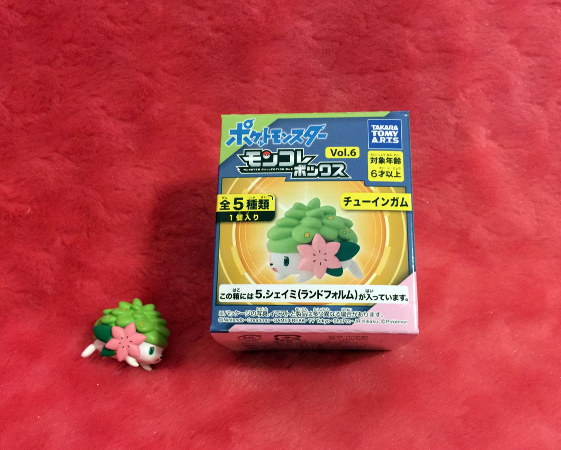 Takara Tomy Monster Collection Select Vol.1 Shaymin Sky Form Character